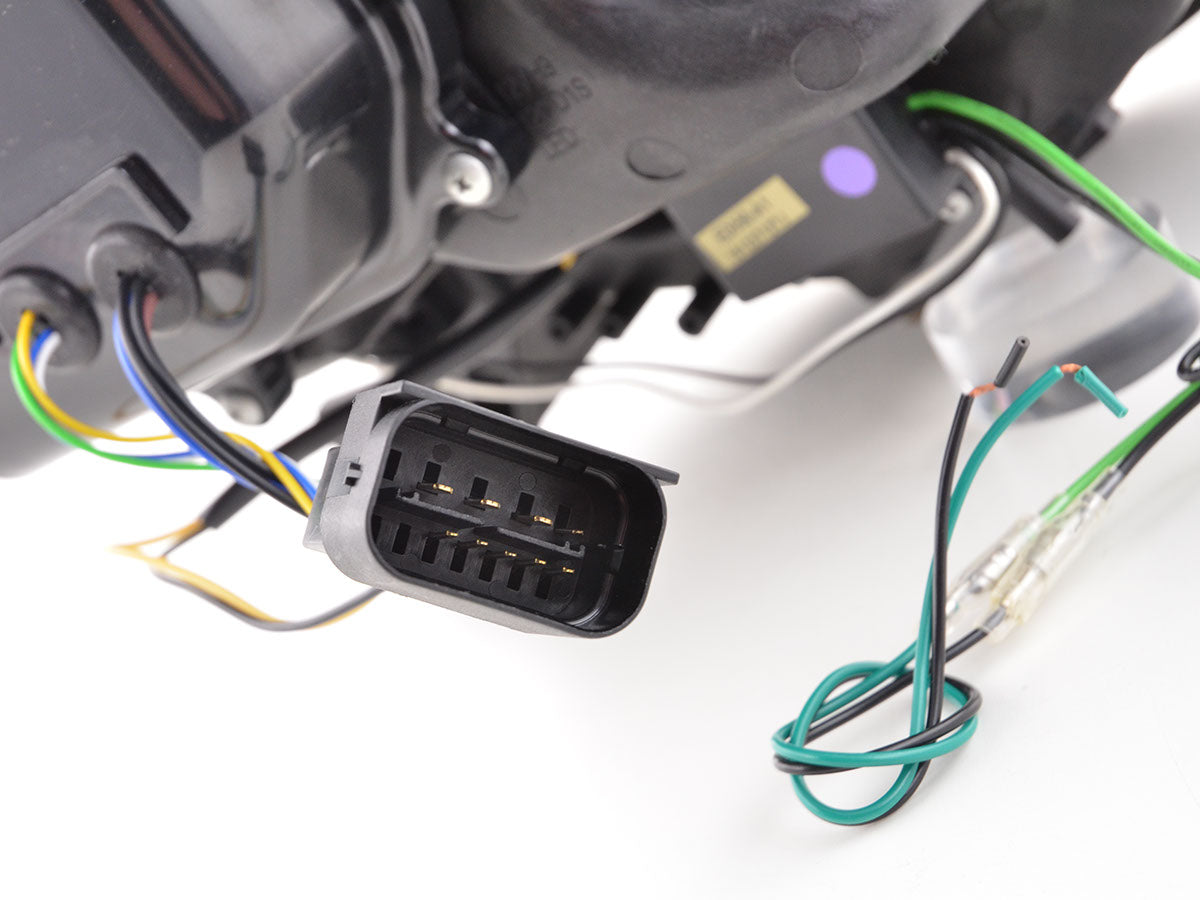 Scheinwerfer Set Xenon Daylight LED TFL-Optik Mini Countryman (R60) 10-17 chrom Scheinwerfer Set Xenon Daylight LED TFL-Optik Mini Countryman (R60) 10-17 chrom